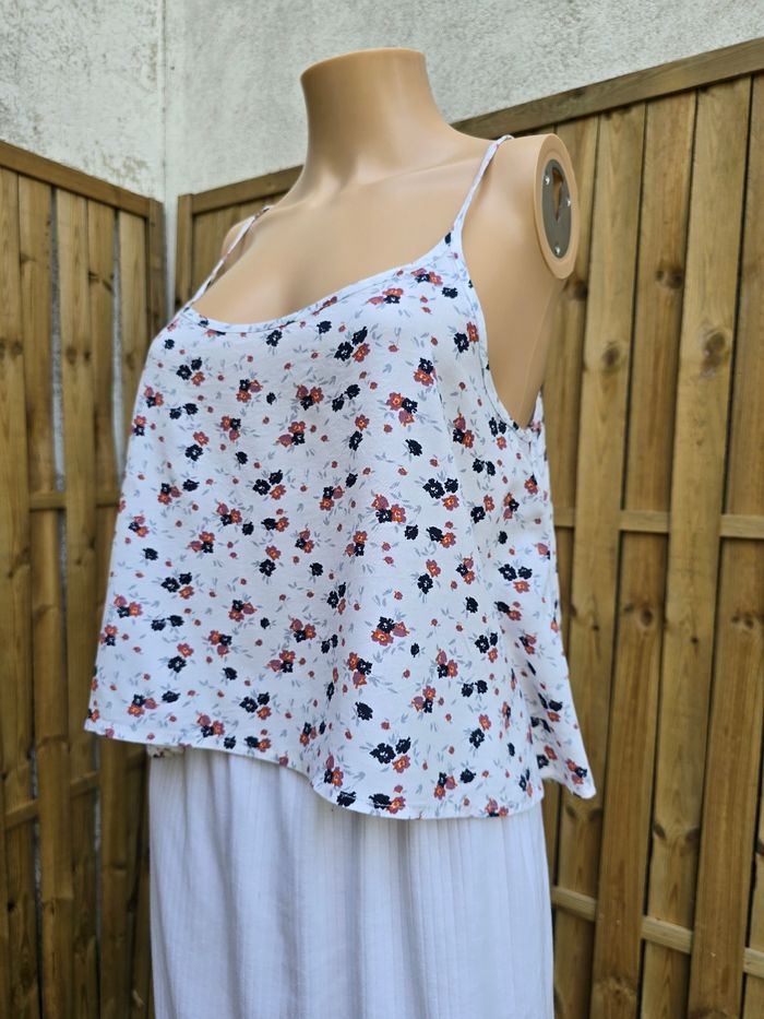 Débardeur très bon état 🍒Atmosphère🍒taille 40 - photo numéro 2