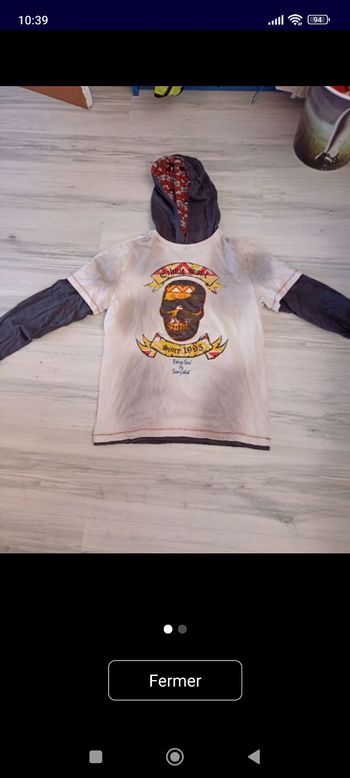 T-shirt manches longues 14 ans orchestra