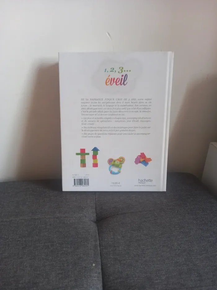 1 2 3 eveil 150 activités pour bébé hachette famille - photo numéro 4