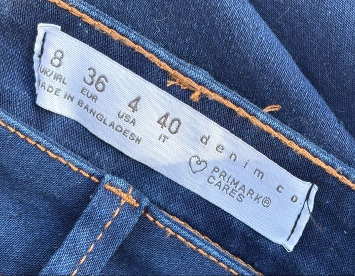 👖 Jean slim bleu foncé Primark 👖 - photo numéro 4