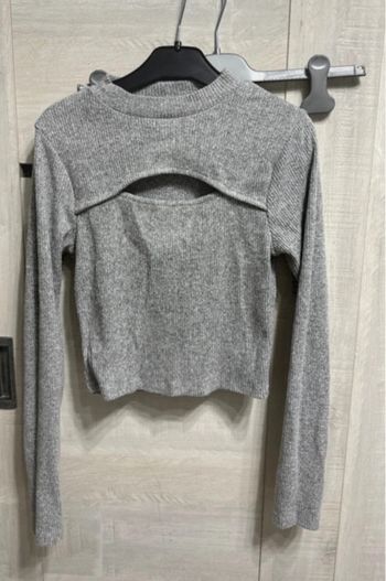 Pull gris Kiabi taille XS