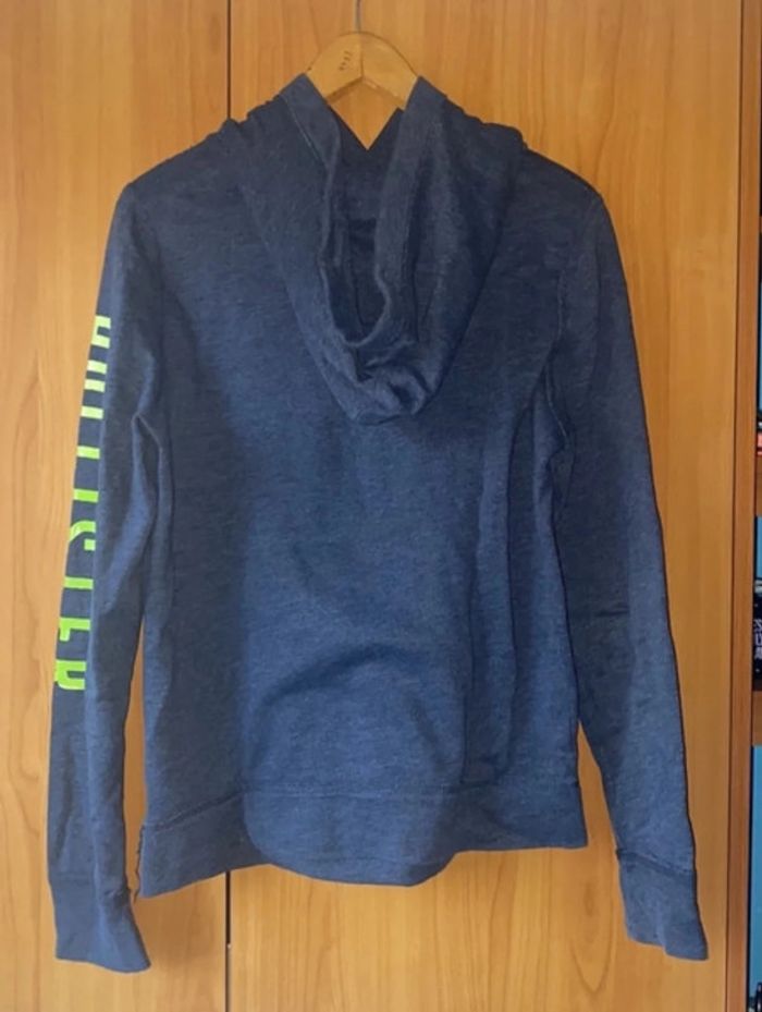 Pull à capuche noir Hollister M - photo numéro 4