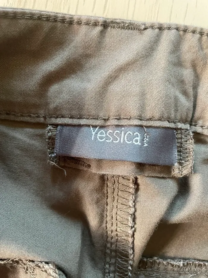 Pantalon Yessica Kaki Femme - 40 - photo numéro 4