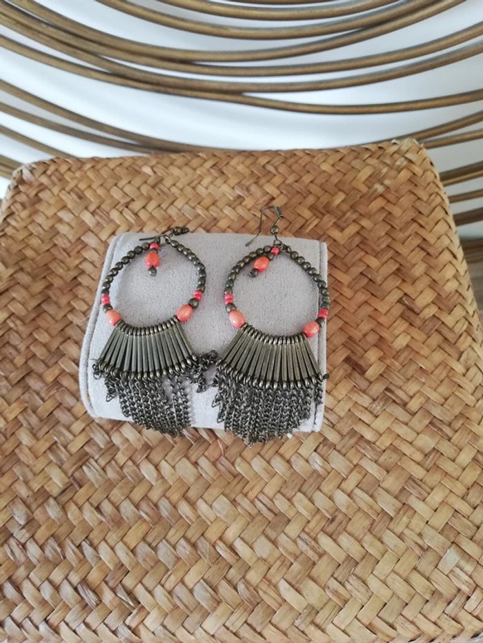 Boucles d'oreilles baroques - photo numéro 2