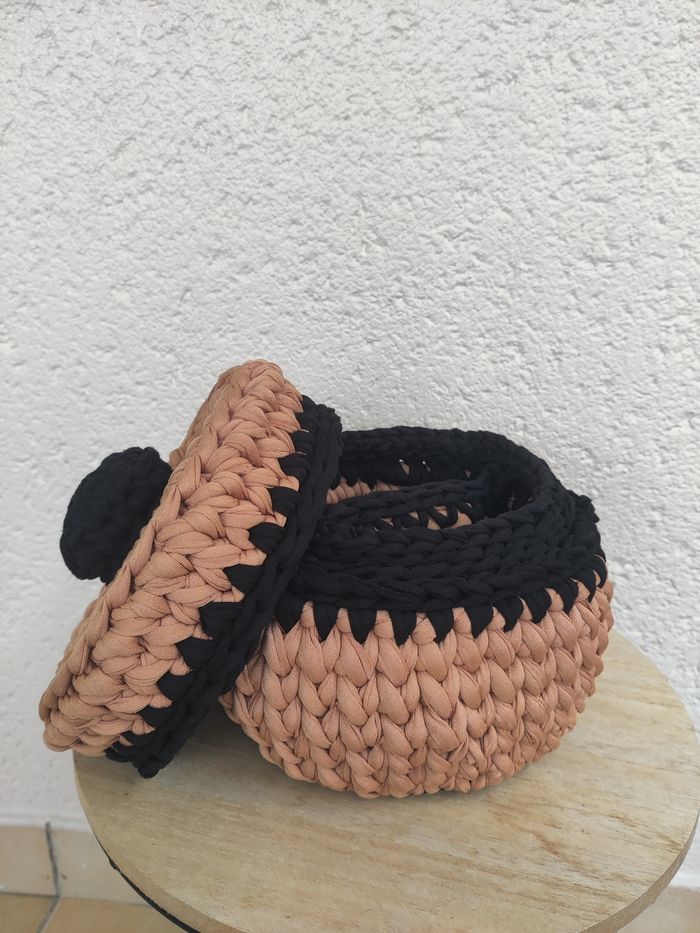 Organisateur au crochet en Trapilho pour télécommandes - photo numéro 4