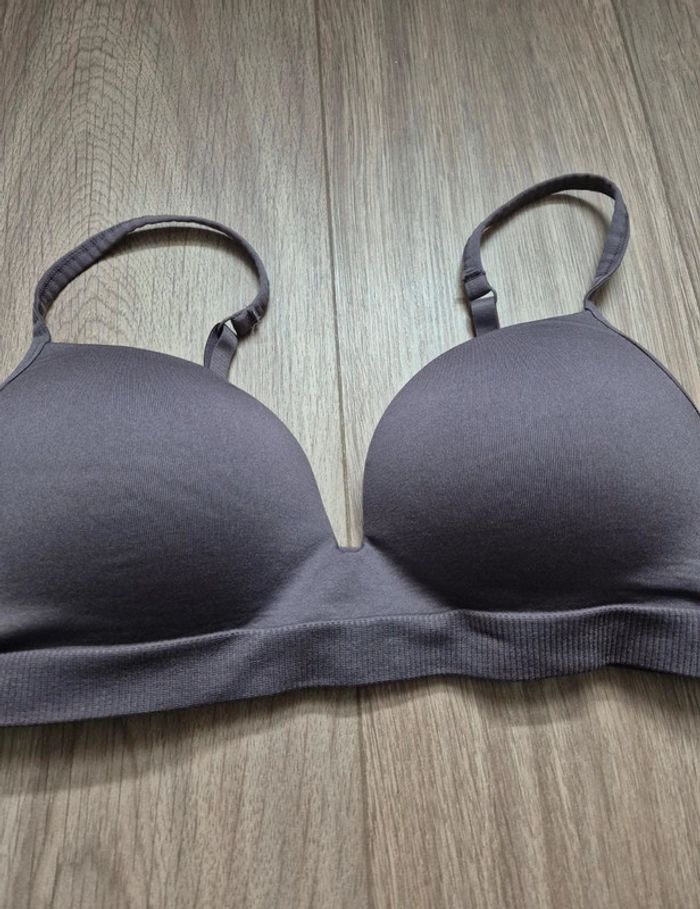 Soutien gorge gris h&m push up - photo numéro 2