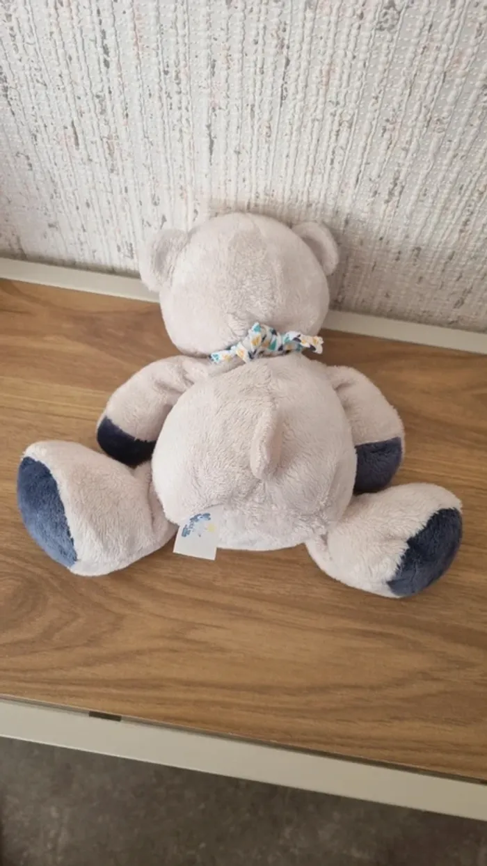 Peluche doudou ours - Arthur et lola - photo numéro 6