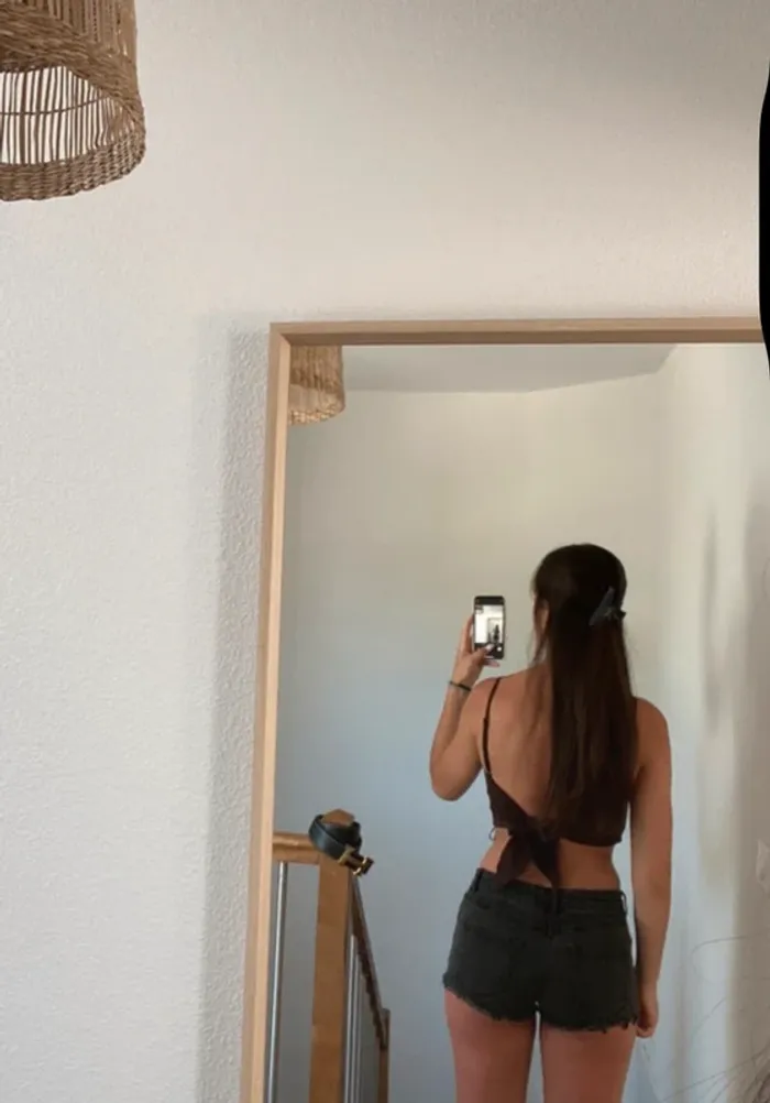 Short en jean noir pimkie - photo numéro 6