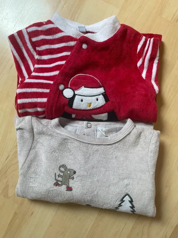 2 pyjamas Noël