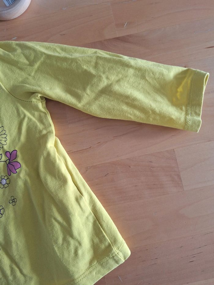 T-shirt manches longues pour fille taille 12mois marque Orchestra très bon état - photo numéro 4