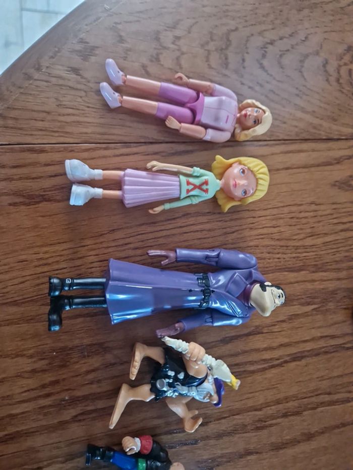 Lot de 5 figurines vintage lego melville scoobidoo etc - photo numéro 3