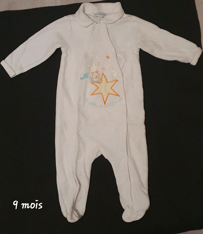 Lot 4 pyjamas 9 mois - photo numéro 3