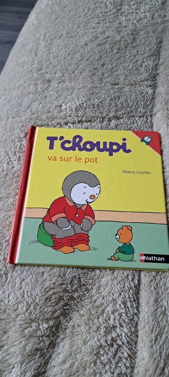Livre tchoupi va sur le pot 