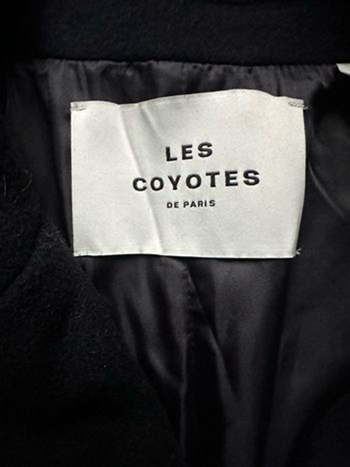 Manteau laine marine Les Coyotes de Paris T.12 ans - photo numéro 5