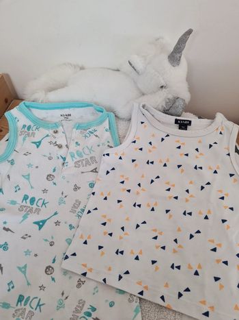 Combi été + marcel 9 mois