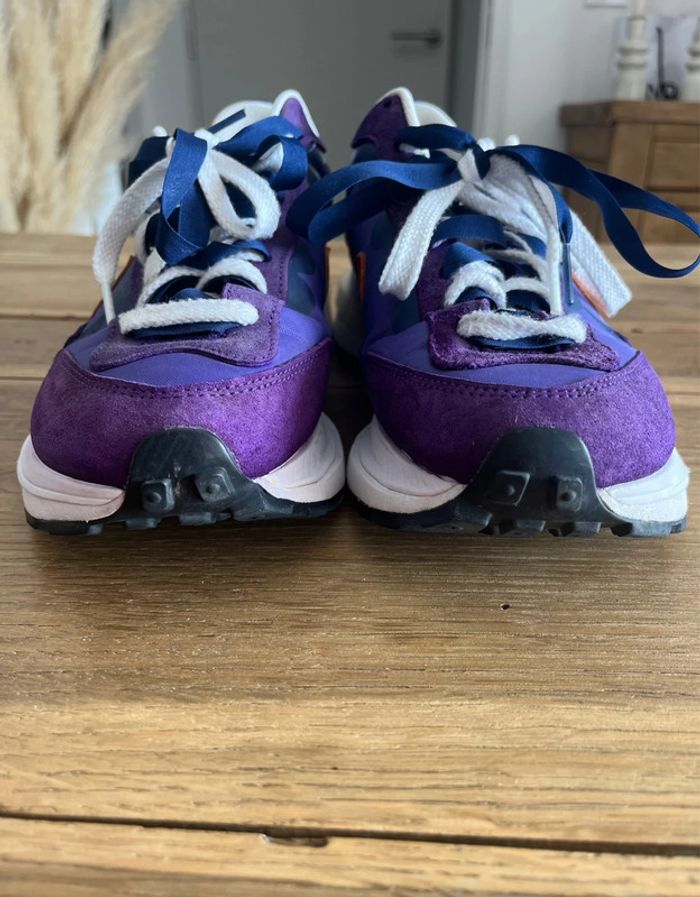 Nike Vaporwaffle sacai Dark Iris - photo numéro 6