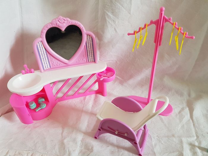 Barbie Salon de coiffure Magic Dance Mattel 8695 vintage - photo numéro 3