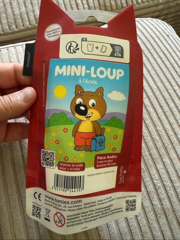 Tonies mini Loup - photo numéro 2