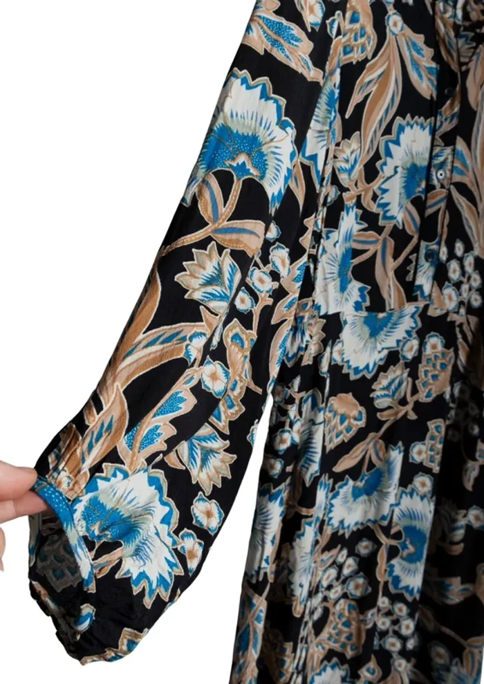 Robe longue fleurie Vero Moda – Taille M - photo numéro 4