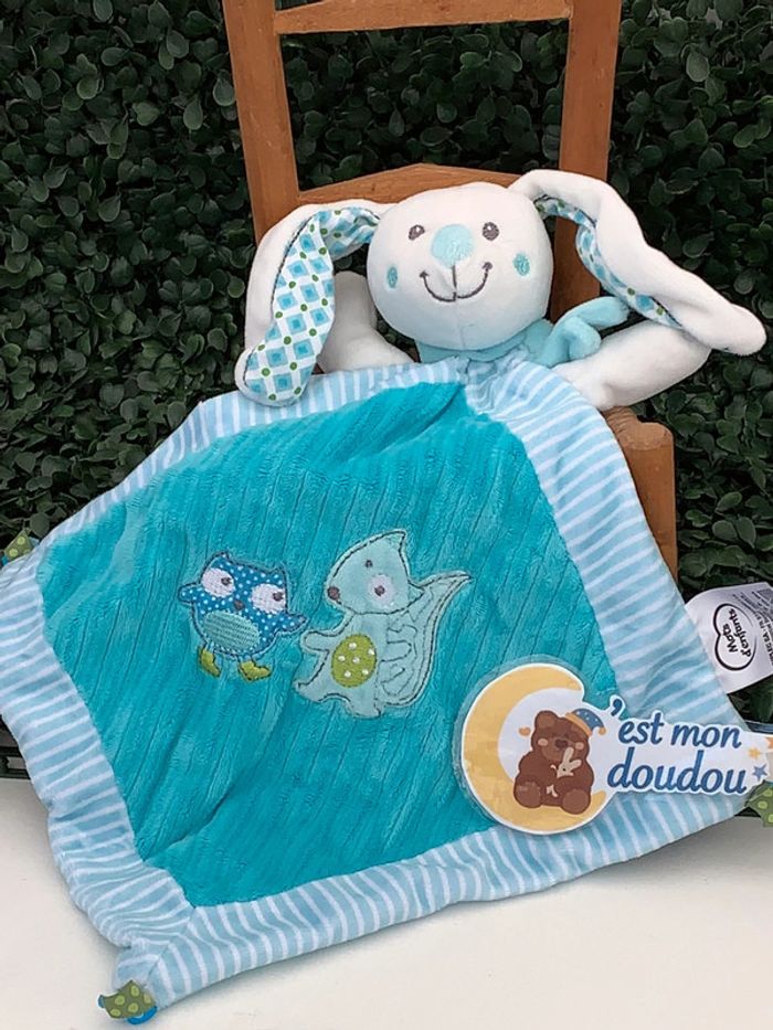 MD19 doudou lapin mots d’enfants