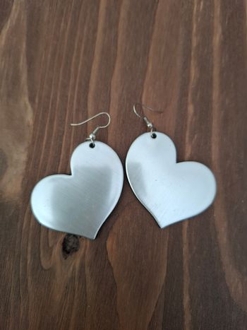 Boucles d’oreilles coeur