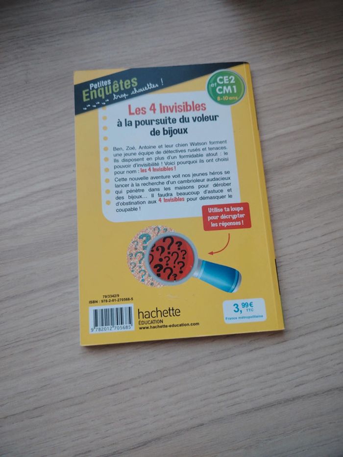 Livre Les petites enquêtes ce2 et cm1 - photo numéro 2