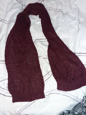 Echarpe femme Bordeaux