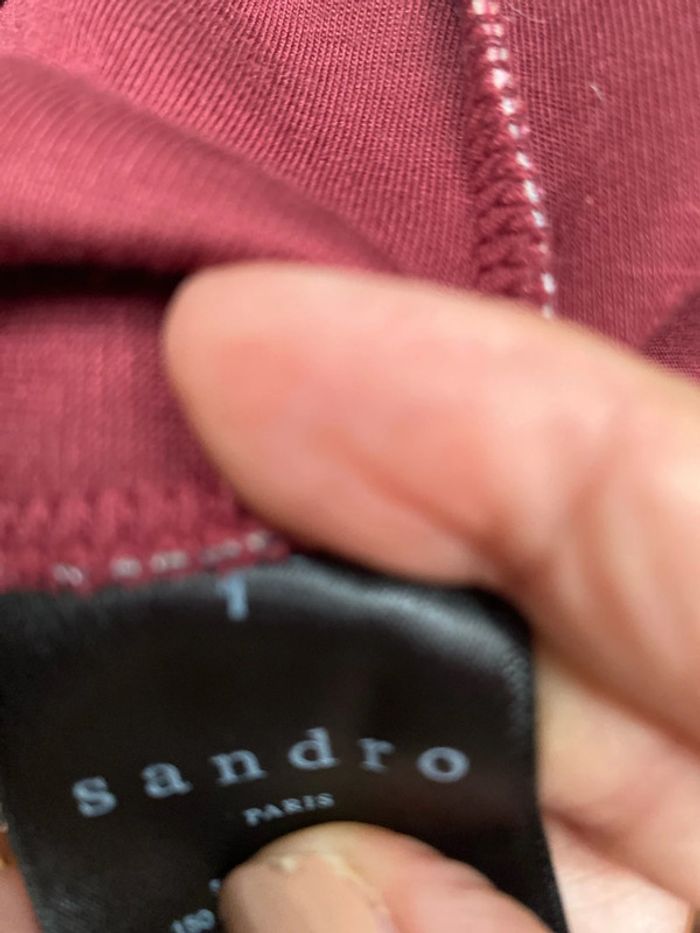 Sweat-shirt imprimé fleuri Sandro taille 1 - photo numéro 9