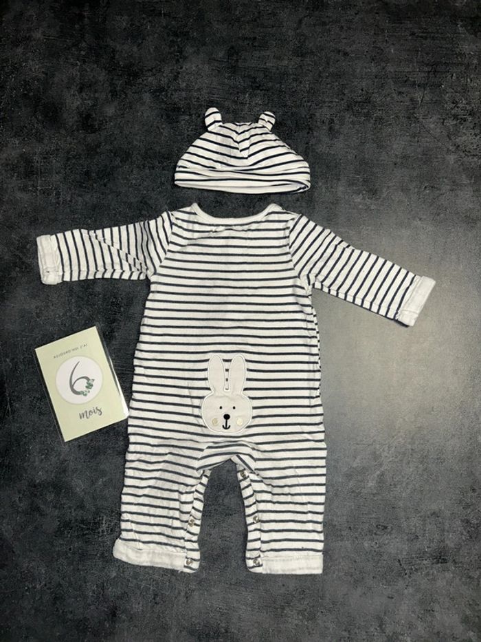 Pyjama + bonnet lapin - photo numéro 6