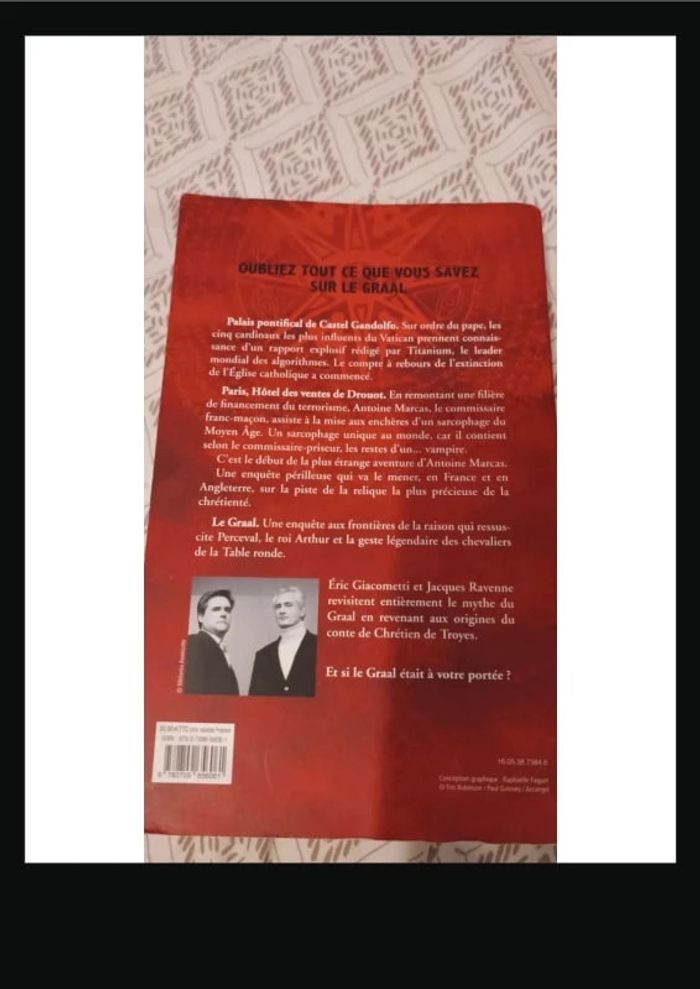 Livre l empire du Graal Giacometti Ravenne - photo numéro 2