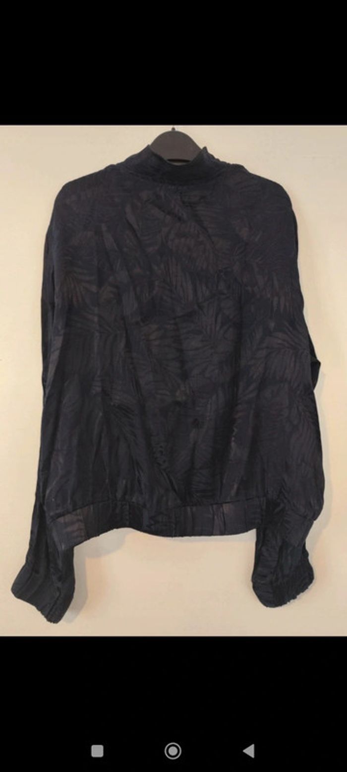 Jolie veste noire à motifs taille 42 H&M - photo numéro 3