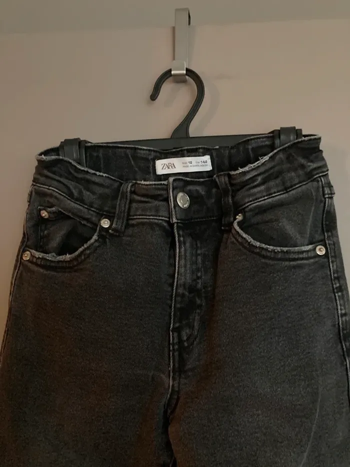 Zara jean noir New cargo 10 ans - photo numéro 3
