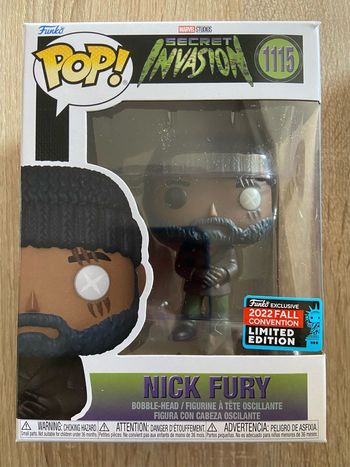 Funko pop marvel Nick furry
