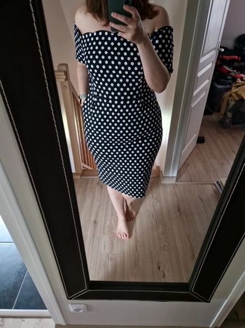 Robe fourreau rétro vintage taille xl belle poque