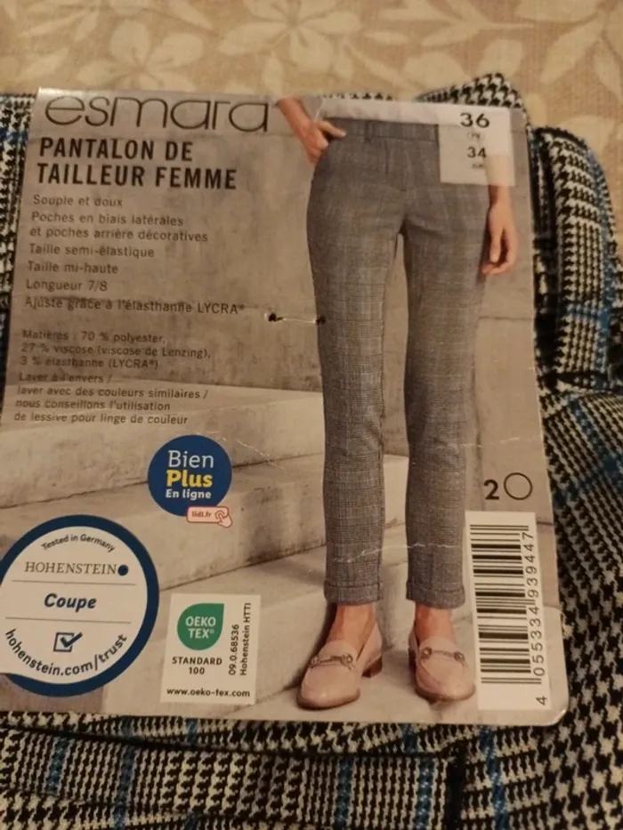 Pantalon tailleur femme taille 36 - photo numéro 3