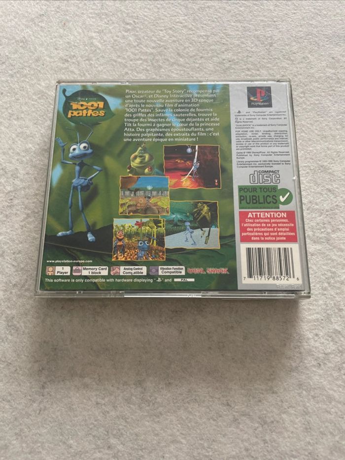 1001 Pattes - Jeu PS1 Platinum Complet FR - photo numéro 3