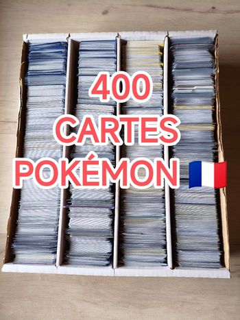 400 cartes Pokémon 