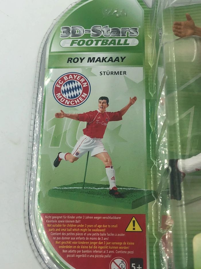 Figurine de collection Football Roy Makaay bayern de Munich 3-D Stars neuf - photo numéro 3