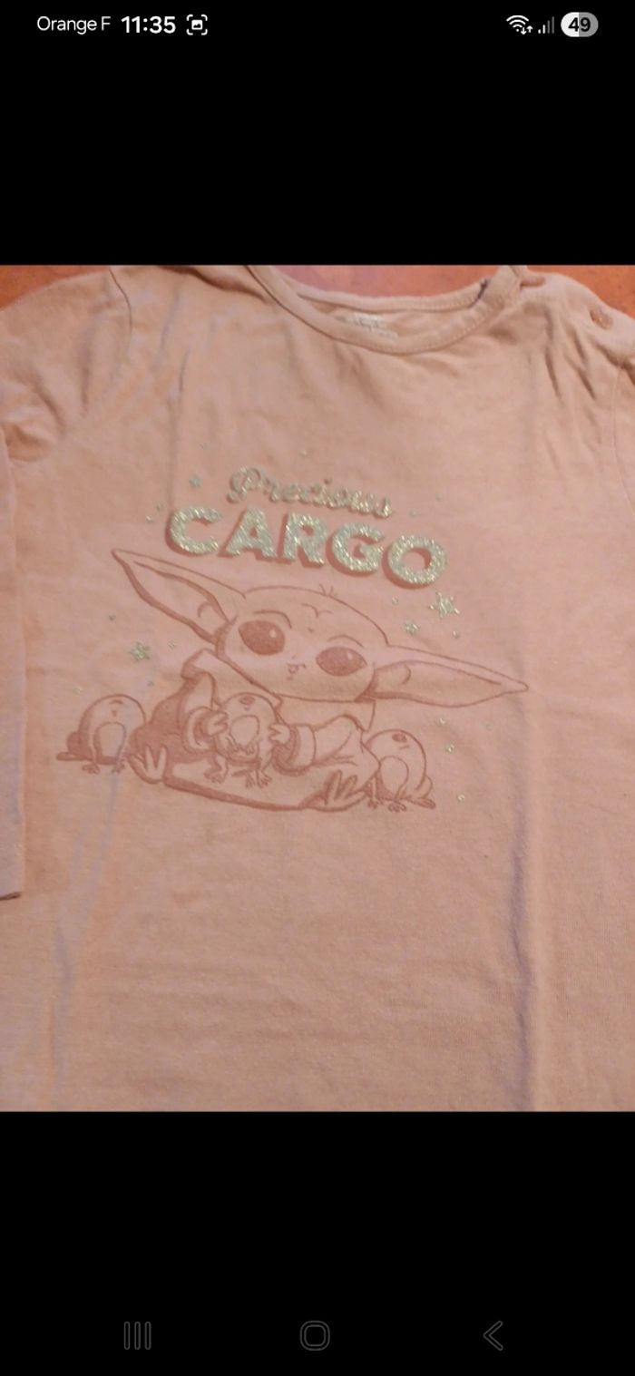 T.shirt fille taille 24 mois - photo numéro 2