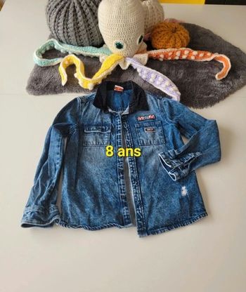 Chemise jean 8 ans