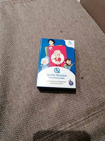 Jeu neuf happy meal mac Donald quelle histoire les cartes du temps