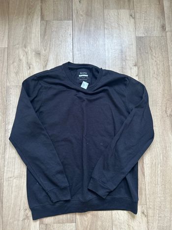 Sweat-shirt noir, Bershka L
