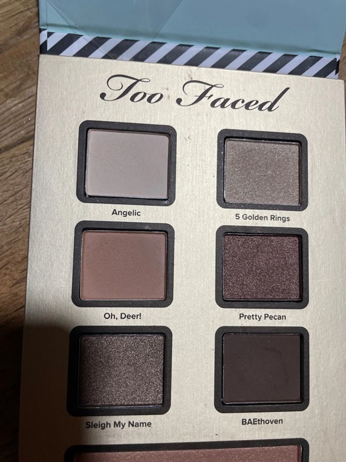 Too Faced Natural Beauty palette fard paupière - photo numéro 4