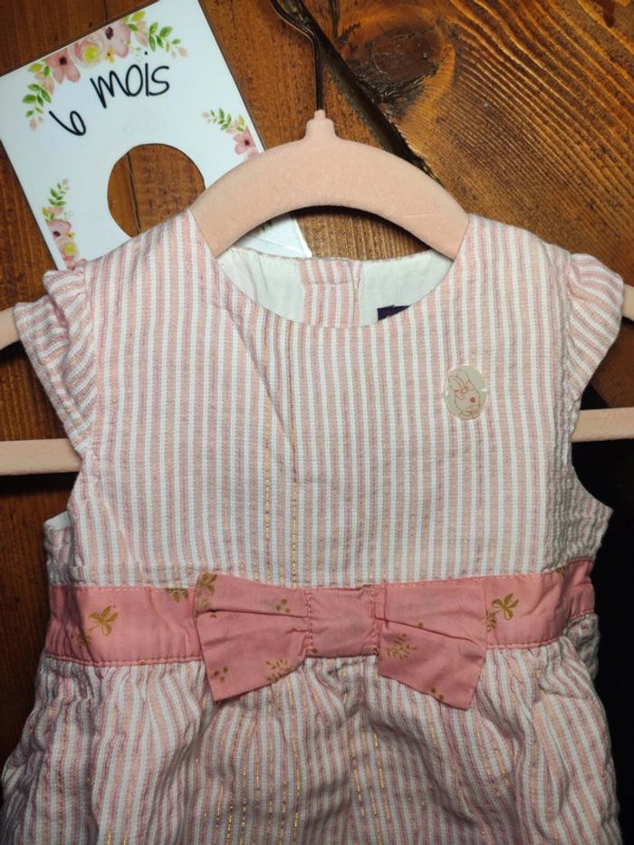 Robe et bloomer sergent major 6 mois - photo numéro 3