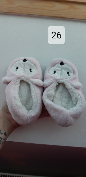 Pantoufles taille 26