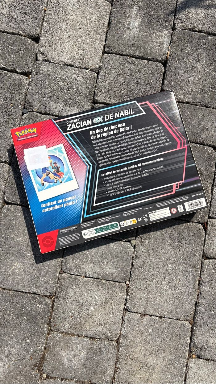Pokémon - Coffret Zacian Ex de Nabil - photo numéro 2