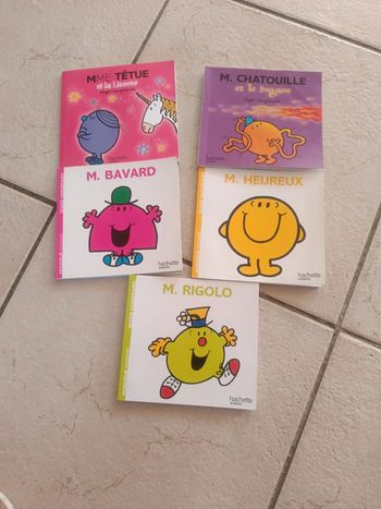Lot 5 livres Mr Mme