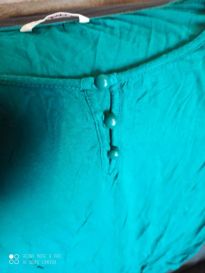 Haut turquoise - photo numéro 3