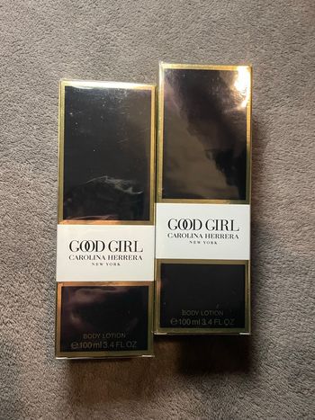 Lot 2 lotions Good Girl, Carolina Herrera