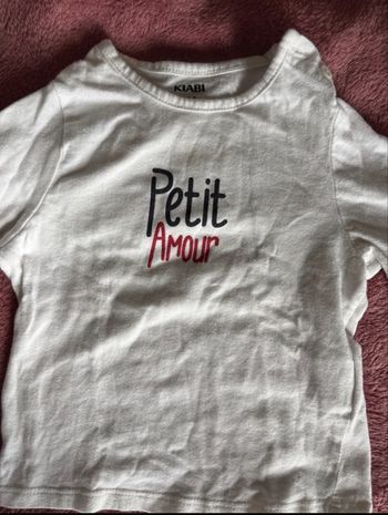 tee shirt manche longue bébé fille 